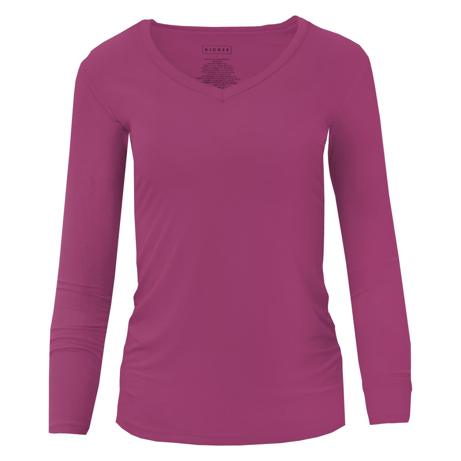 Long Sleeve One Tee in Orchid