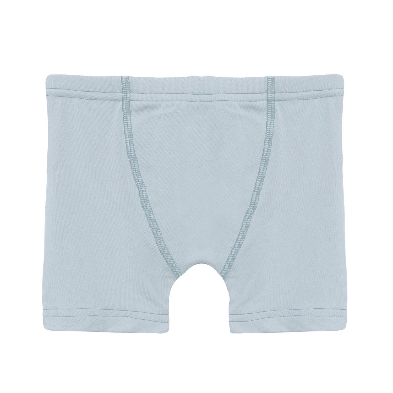 Boy's Boxer Brief in Illusion Blue with Stormy Sea