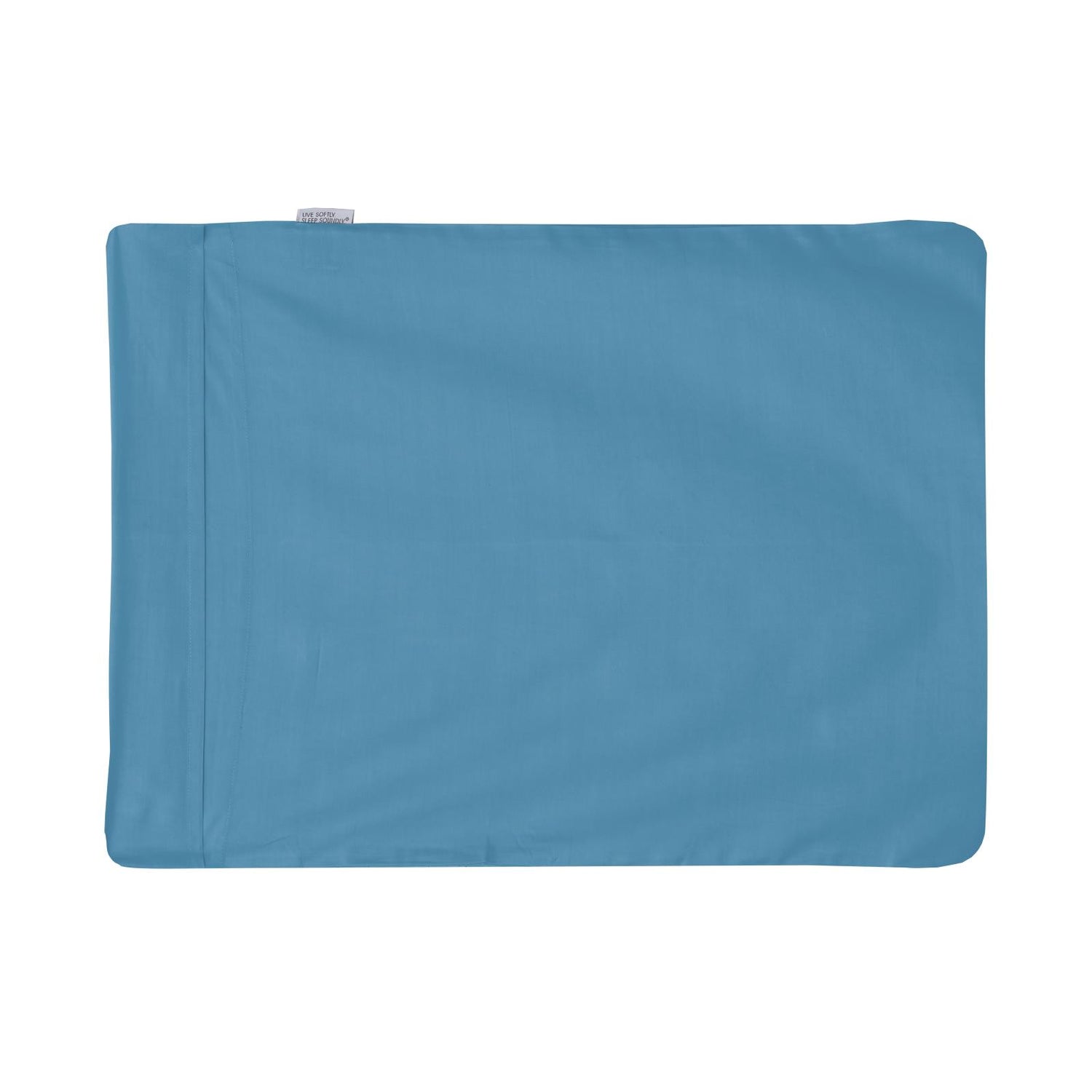 Foldover Pillowcase in Blue Moon