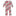 Print Muffin Ruffle Coverall with 2 Way Zipper in Blush Enchanted Floral
