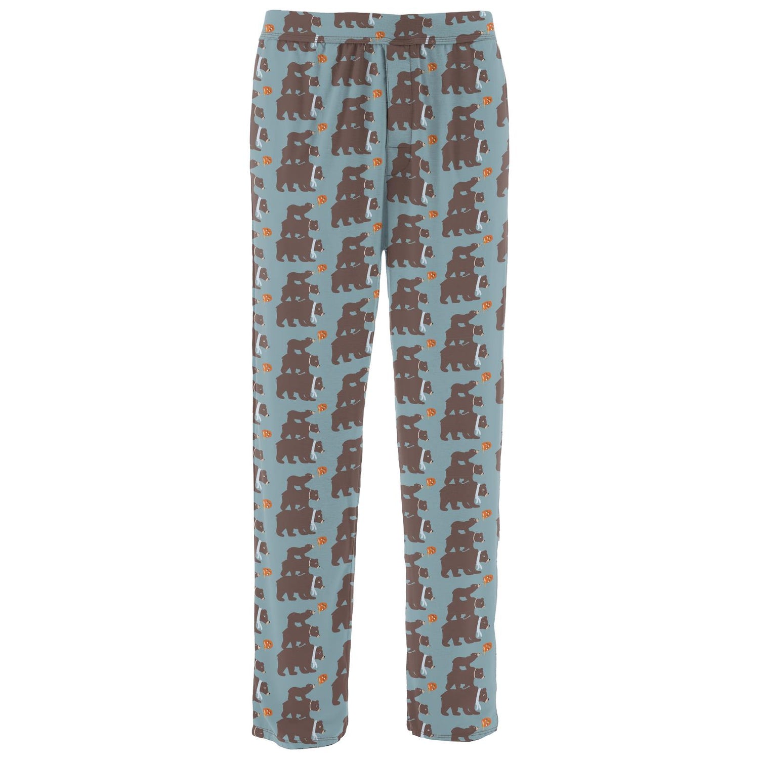 Men's Print Pajama Pants in Stormy Sea Three Naughty Bears