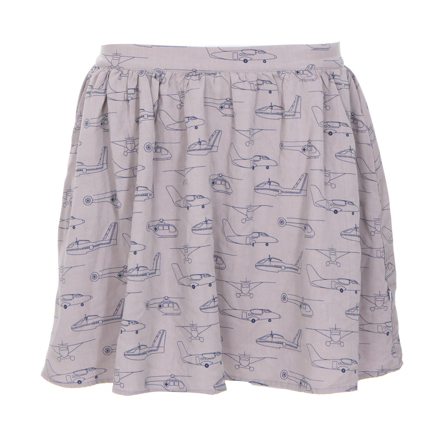 Women's Print Woven Skirt in Feather Heroes in the Air