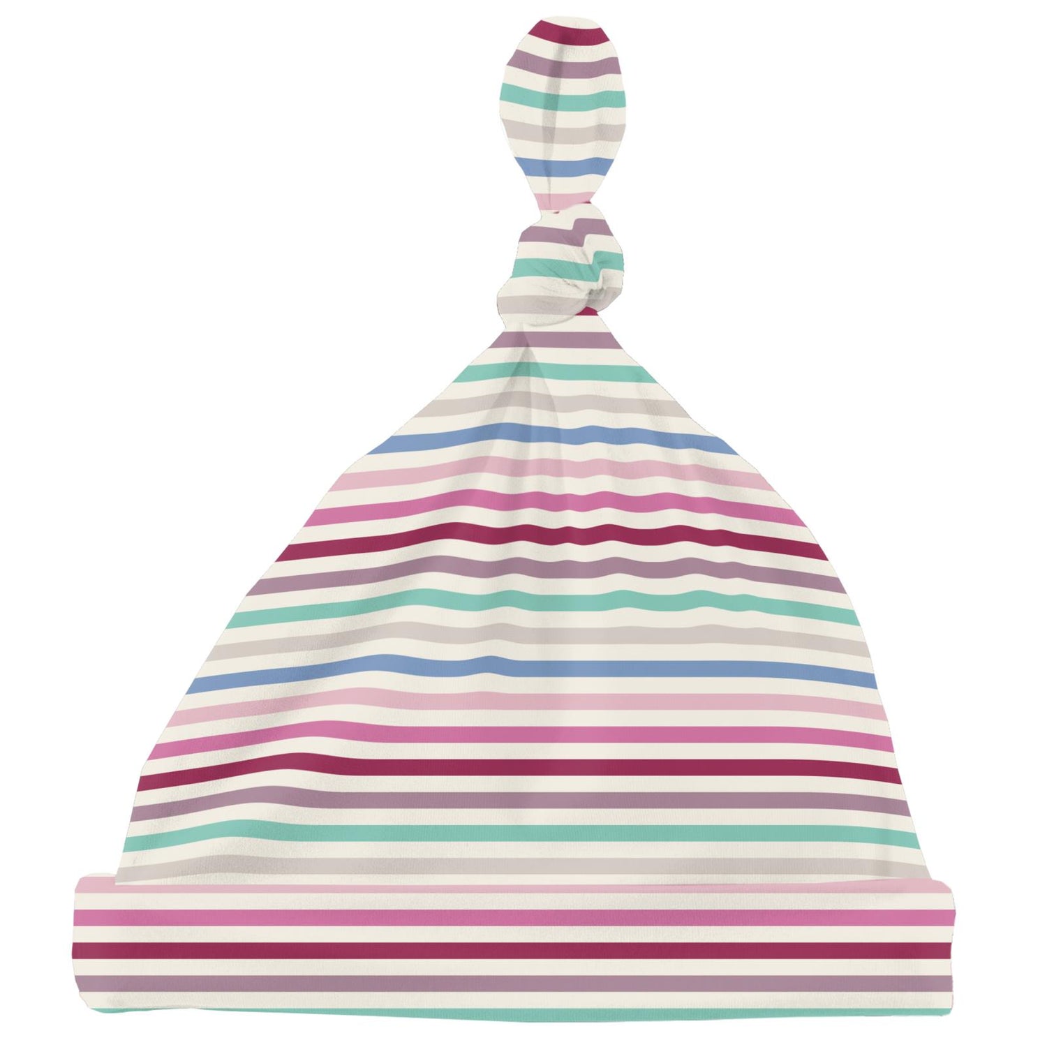 Print Knot Hat in Make Believe Stripe