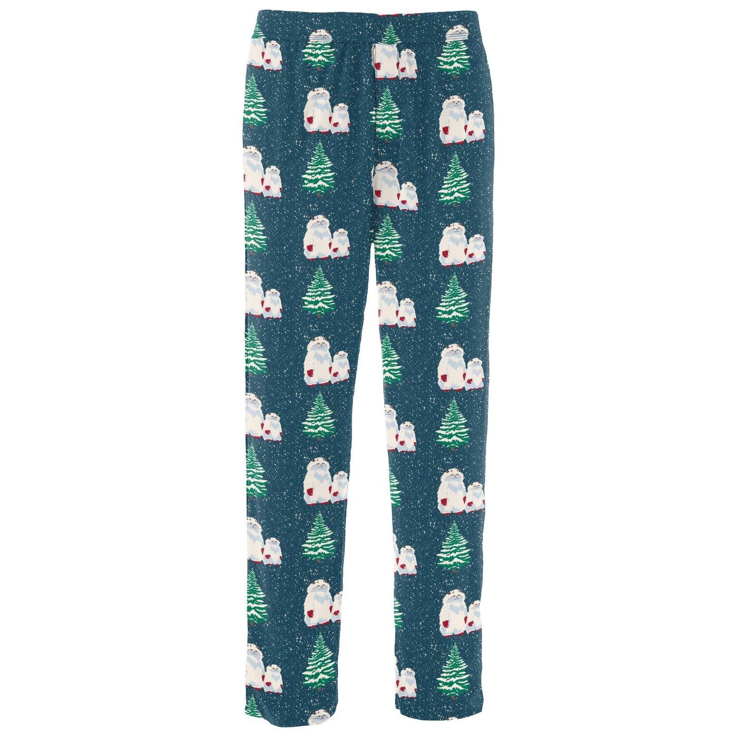 Men's Print Pajama Pants in Peacock Yeti
