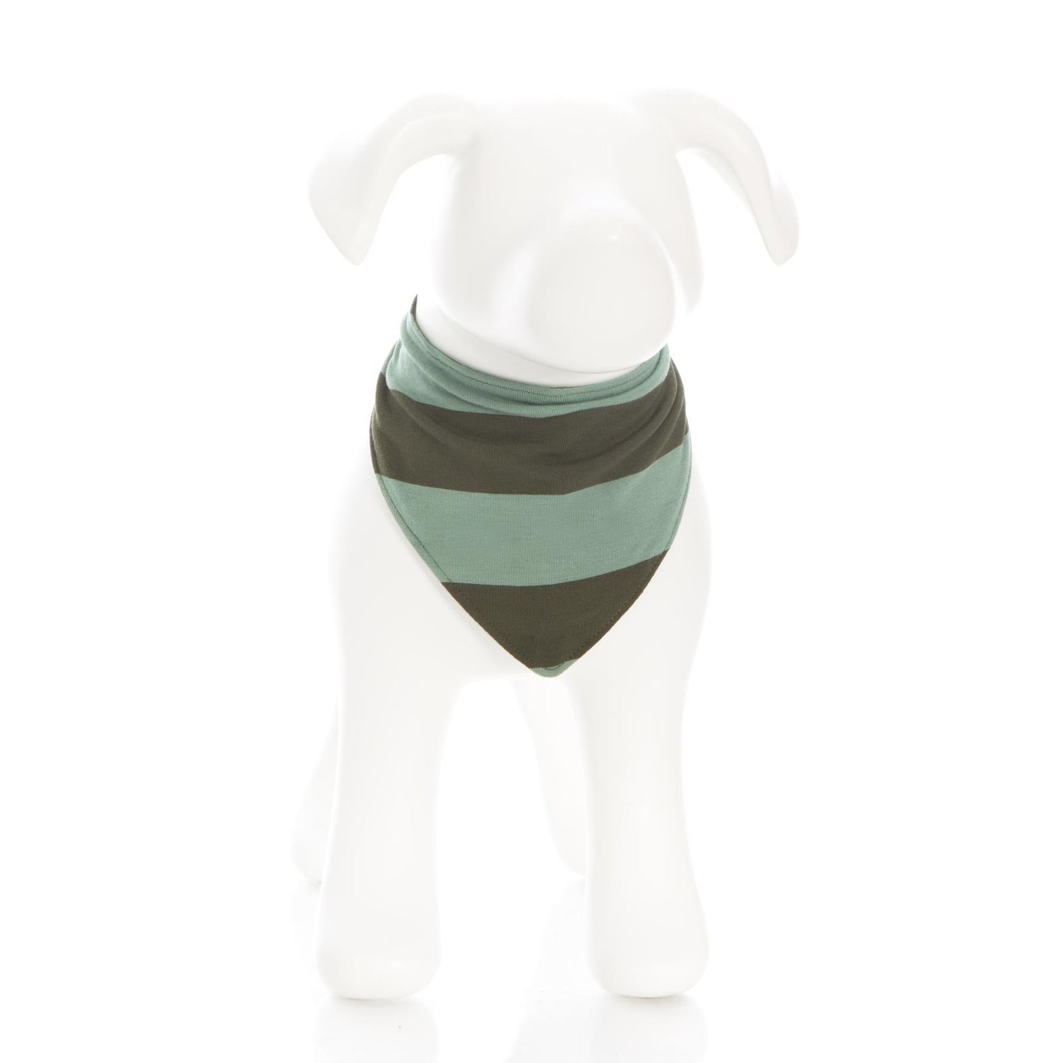 Print Dog Bandana in Paleontology Fauna Stripe