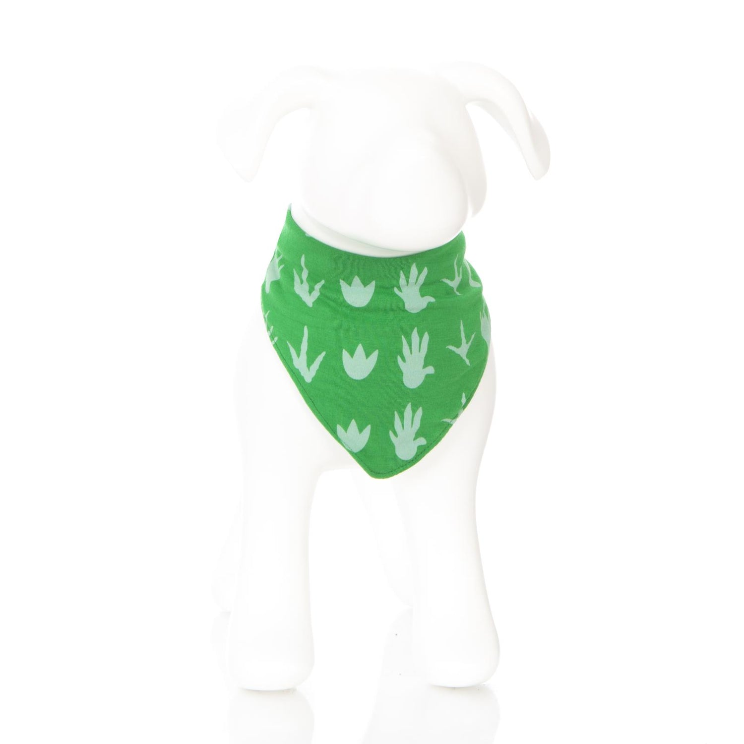 Print Dog Bandana in Dino Tracks