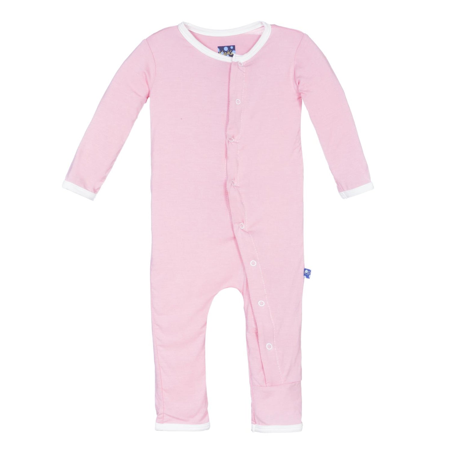 Applique Coverall in Lotus I Love Mom