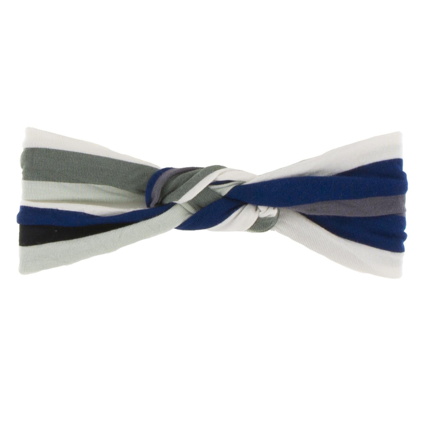 Print Knot Headband in Zoology Stripe