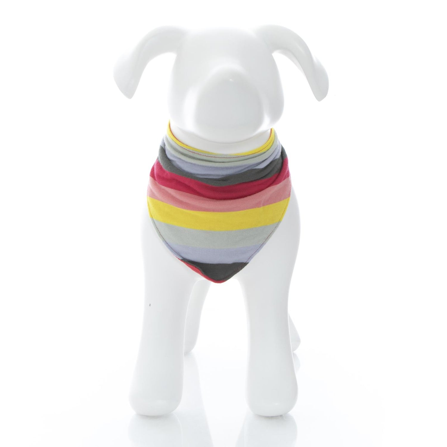 Print Dog Bandana in Biology Stripe