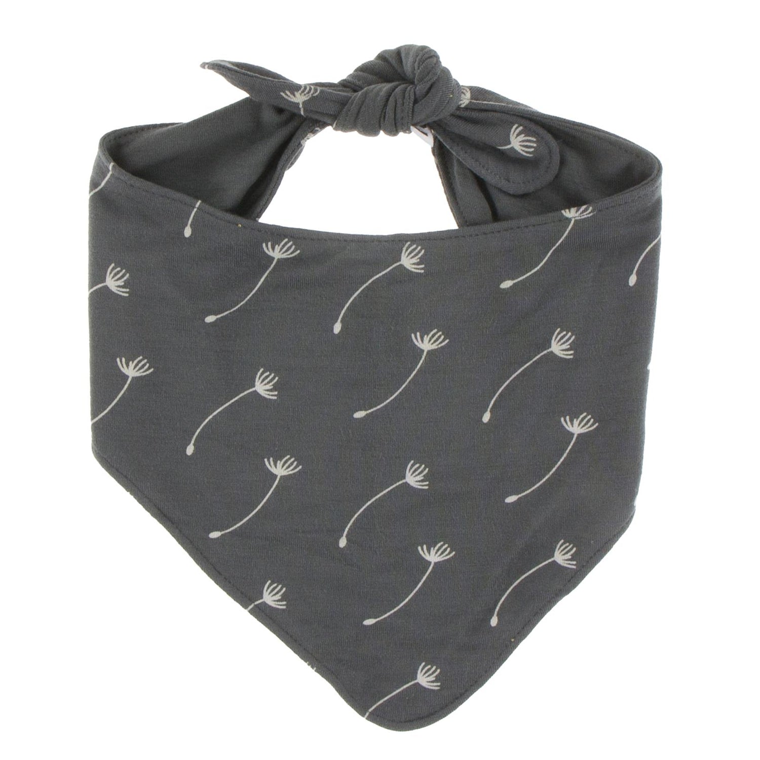 Print Dog Bandana in Stone Dandelion Seeds