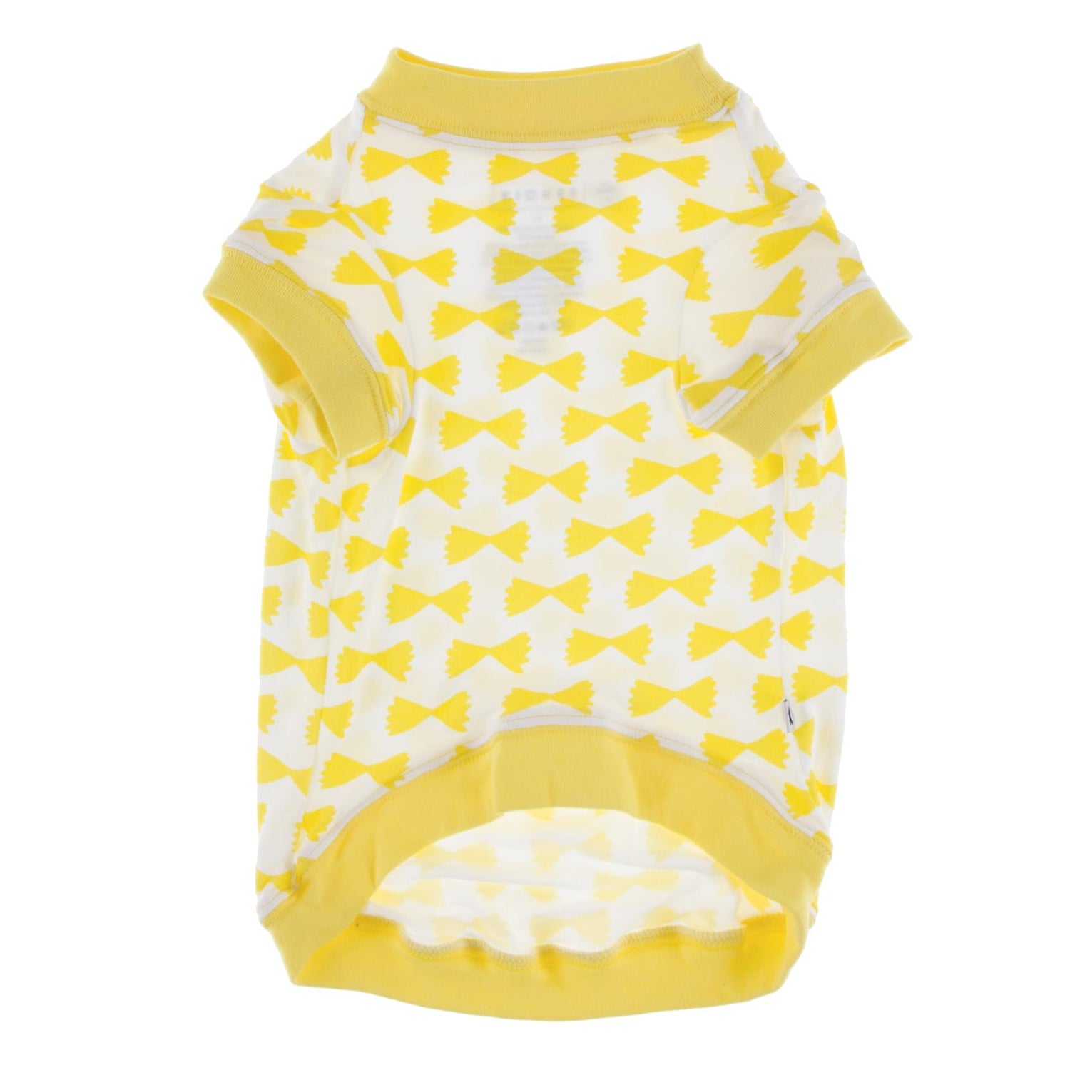 Print Dog Jammies in Natural Farfalle