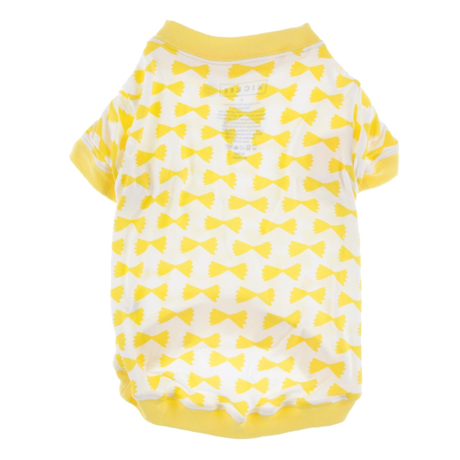 Print Dog Jammies in Natural Farfalle