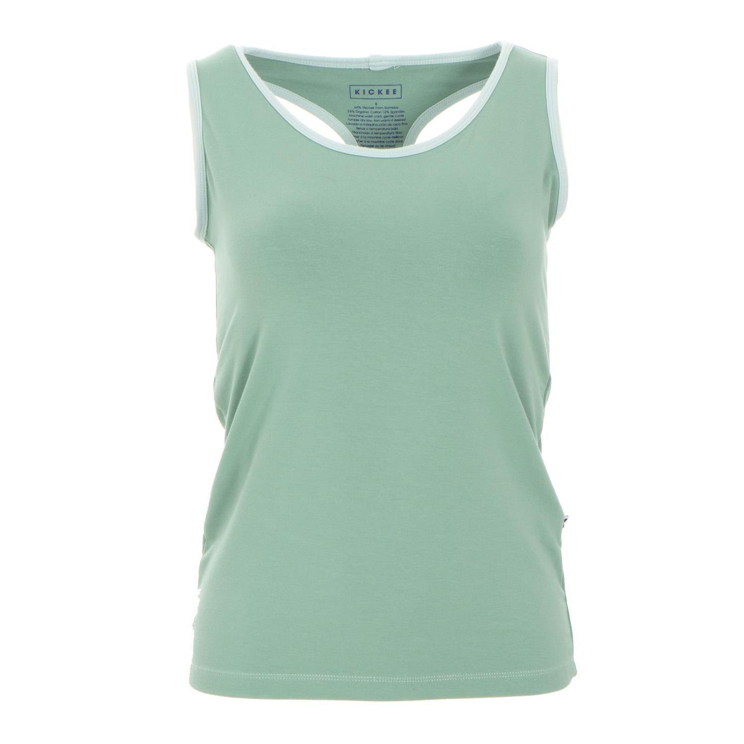 Women's Luxe Tank in Shore with Spring Sky