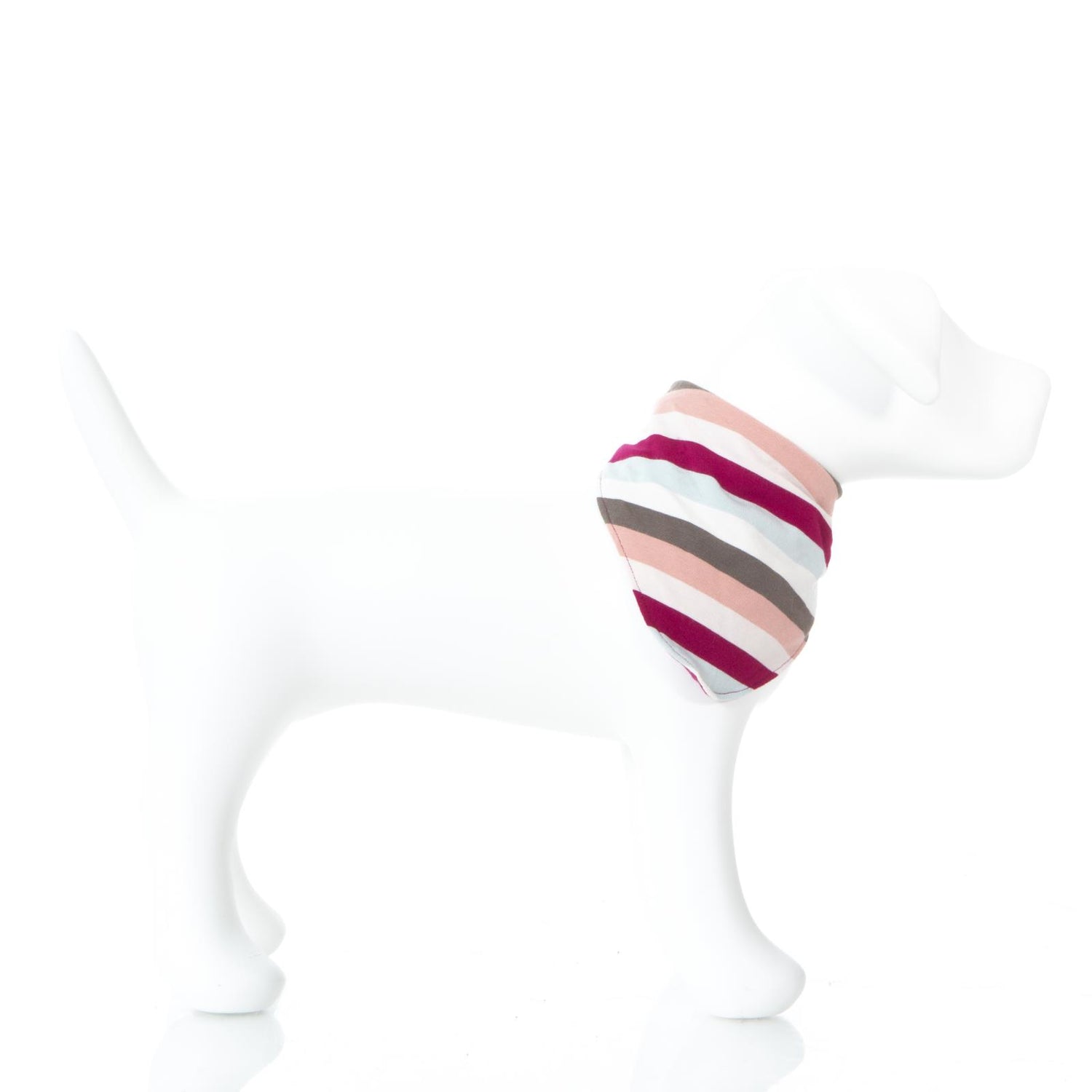 Print Dog Bandana in Geology Stripe