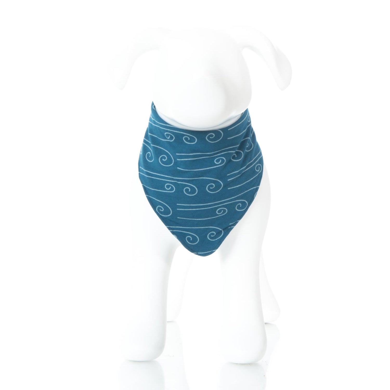 Print Dog Bandana in Heritage Blue Wind