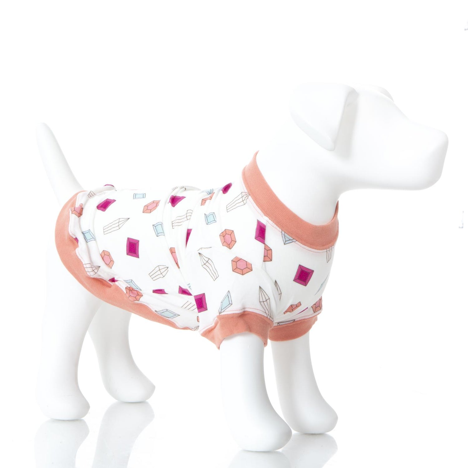 Print Dog Jammies in Natural Gems