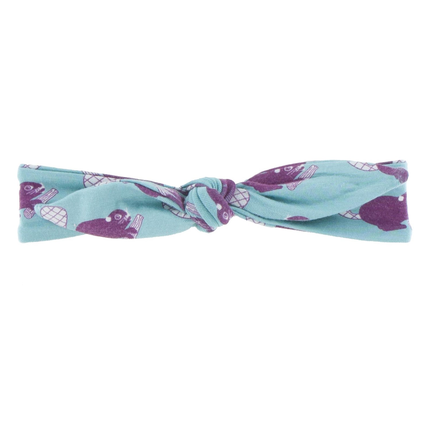 Print Bow Headband in Glacier Busy Beaver (173044)