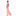 Women's Print Long Sleeve Scoop Neck Tee in Blush Enchanted Floral