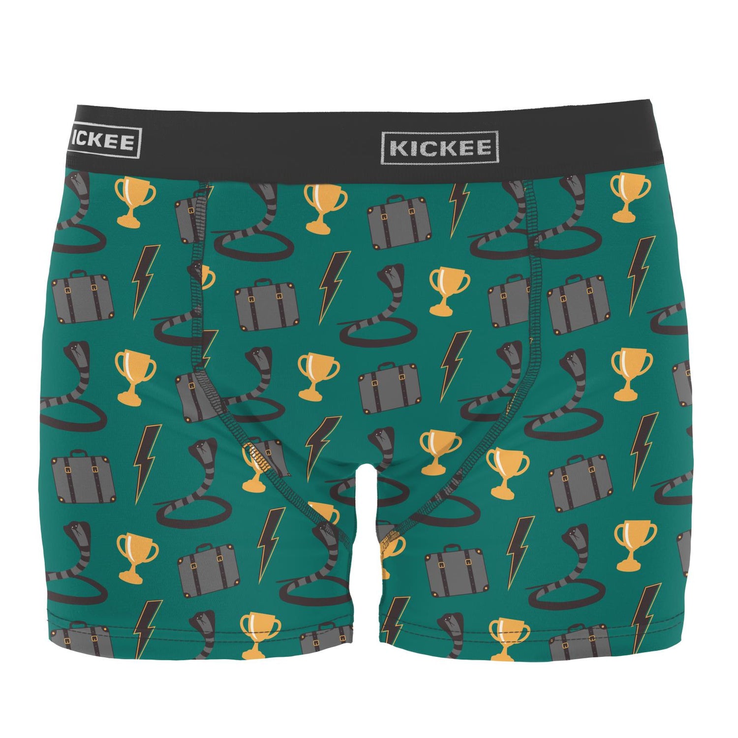 Men's Print Boxer Brief in Ivy Magic