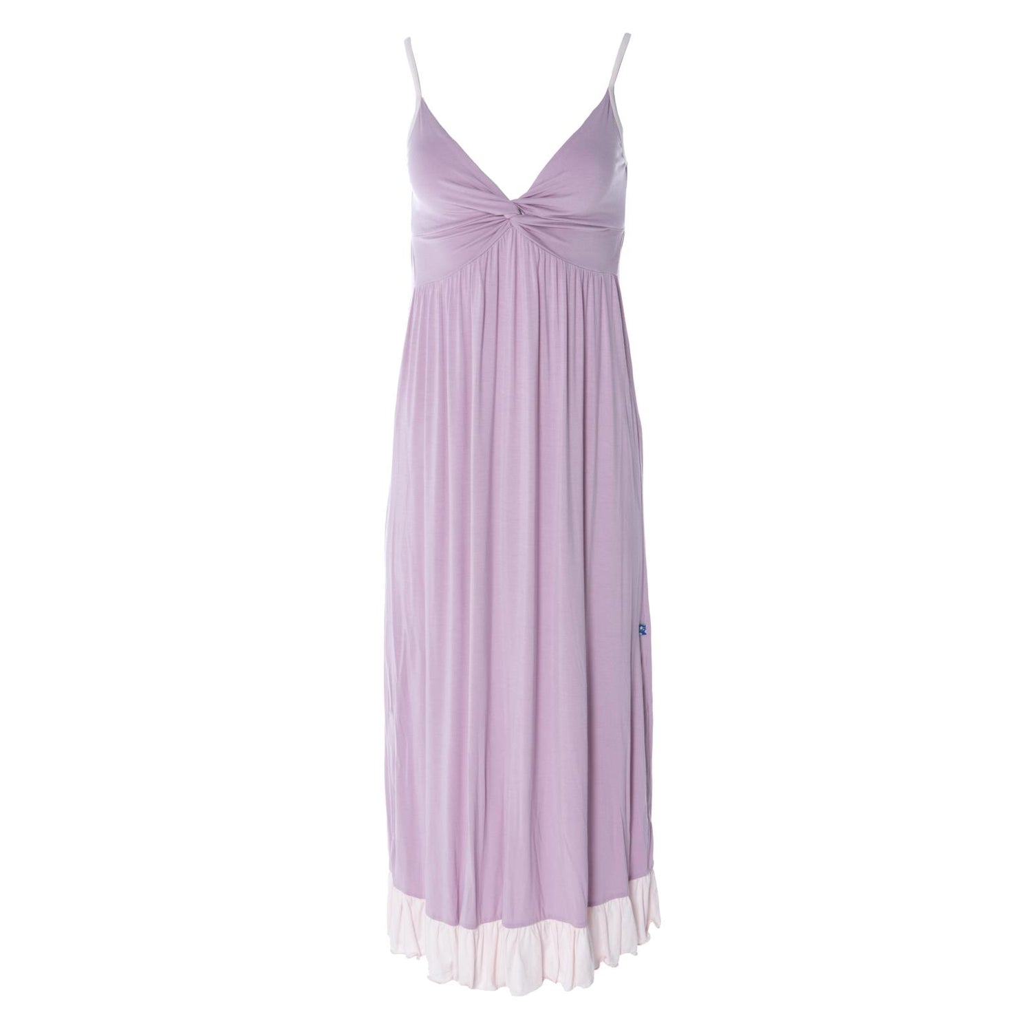 Ruffle Nightgown in Sweet Pea with Macaroon