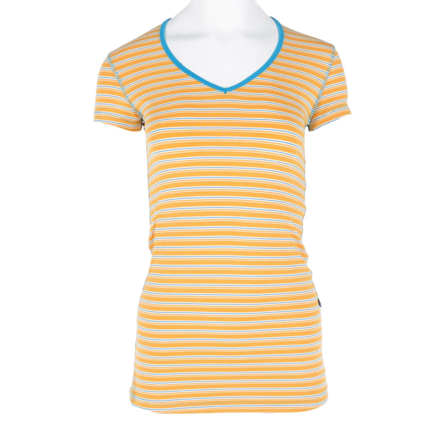 Print Short Sleeve One Tee in Tamarin Brazil Stripe