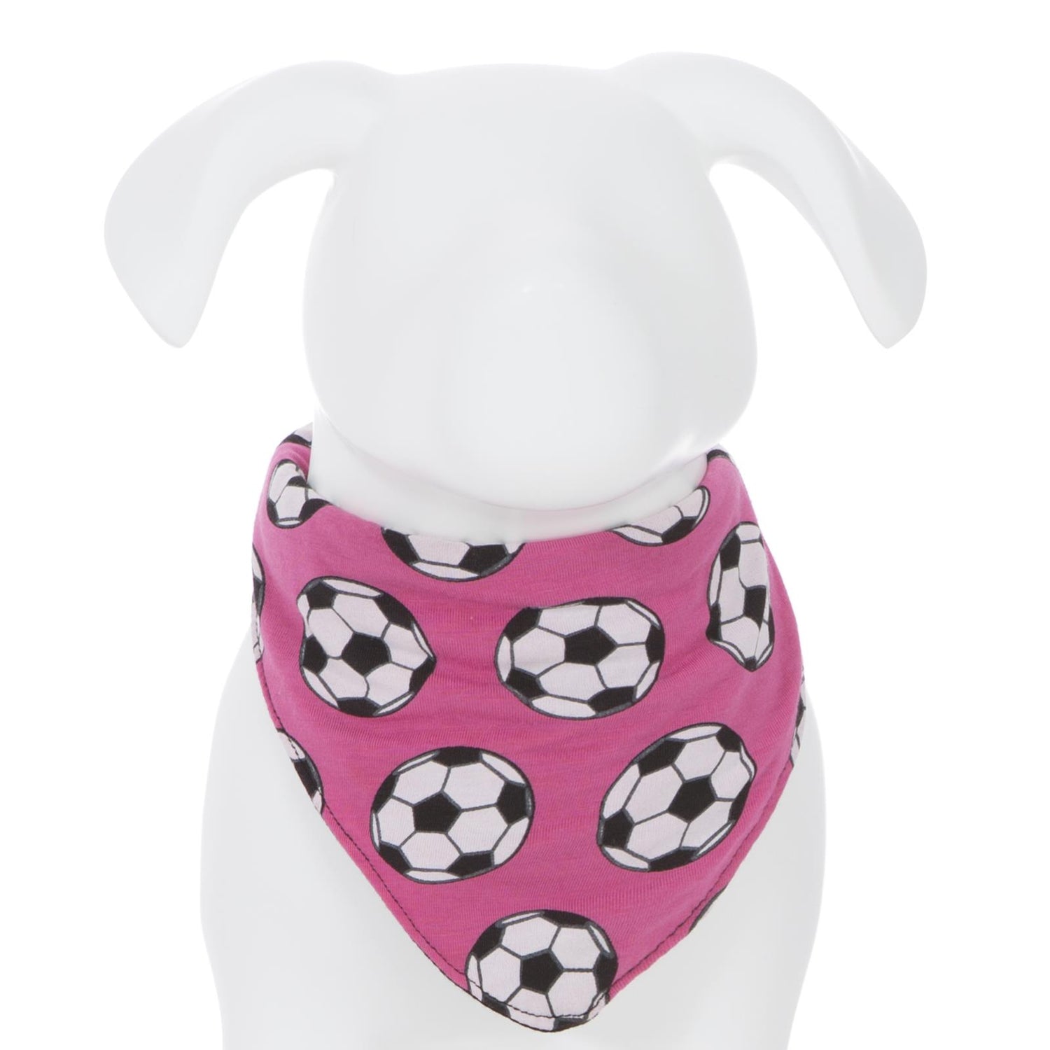 Print Dog Bandana in Flamingo Soccer