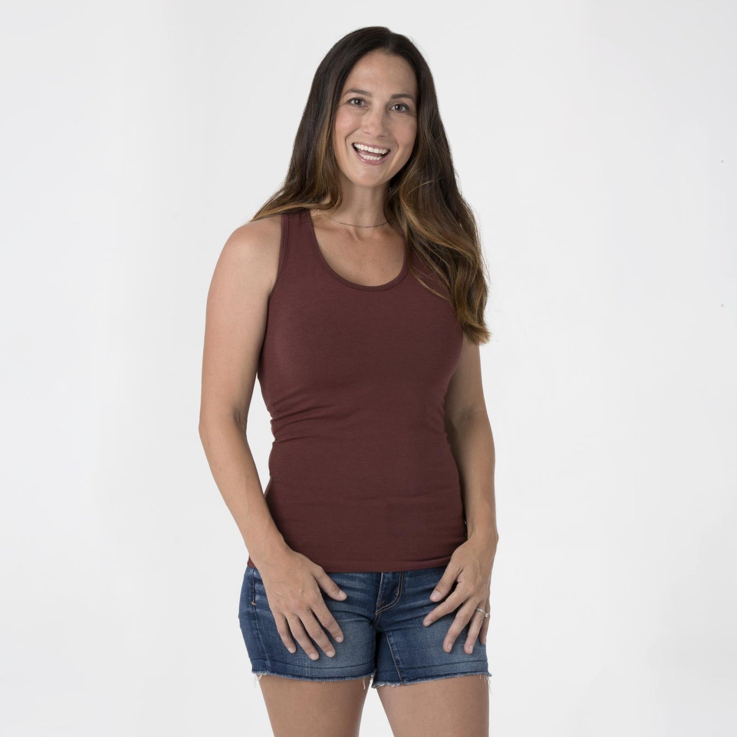 Women's Luxe Tank in Eagle