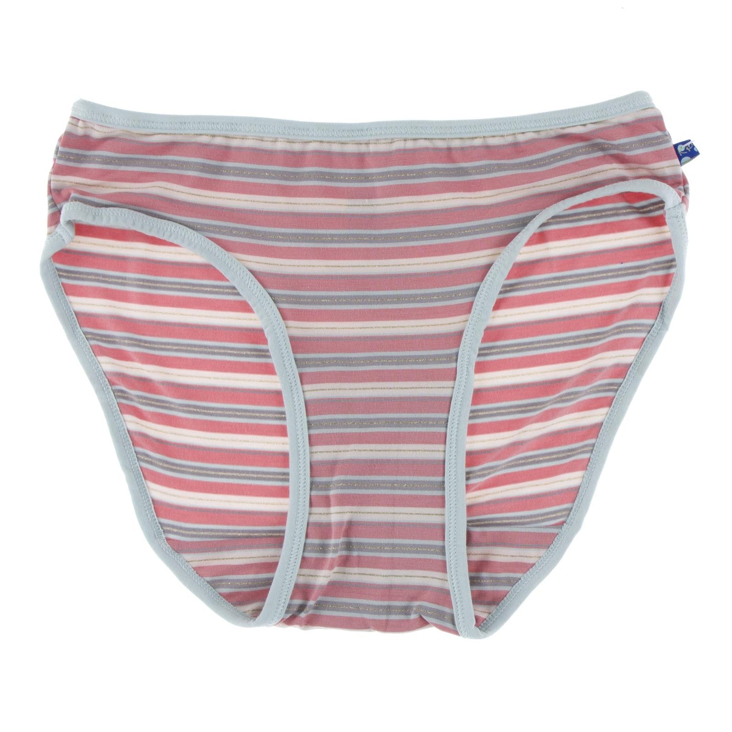 Print Girl Underwear in India Dawn Stripe with Spring Sky