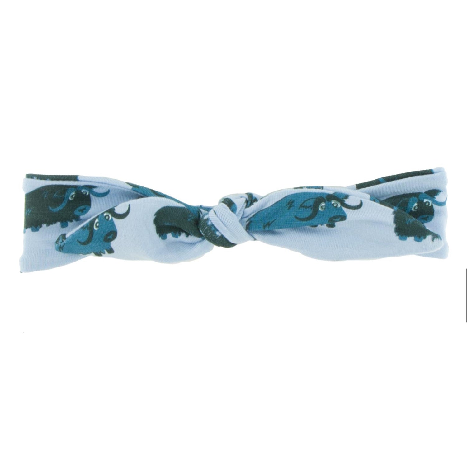 Print Bow Headband in Pond Musk Ox (194804)