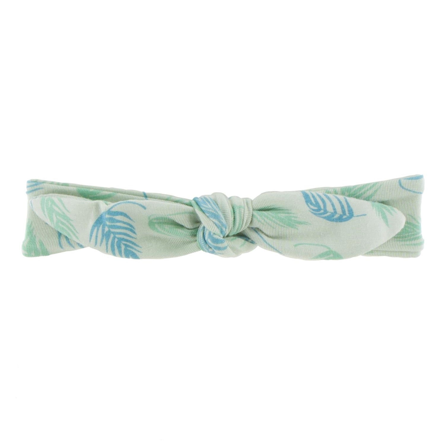 Print Bow Headband in Palm Frond (194930)