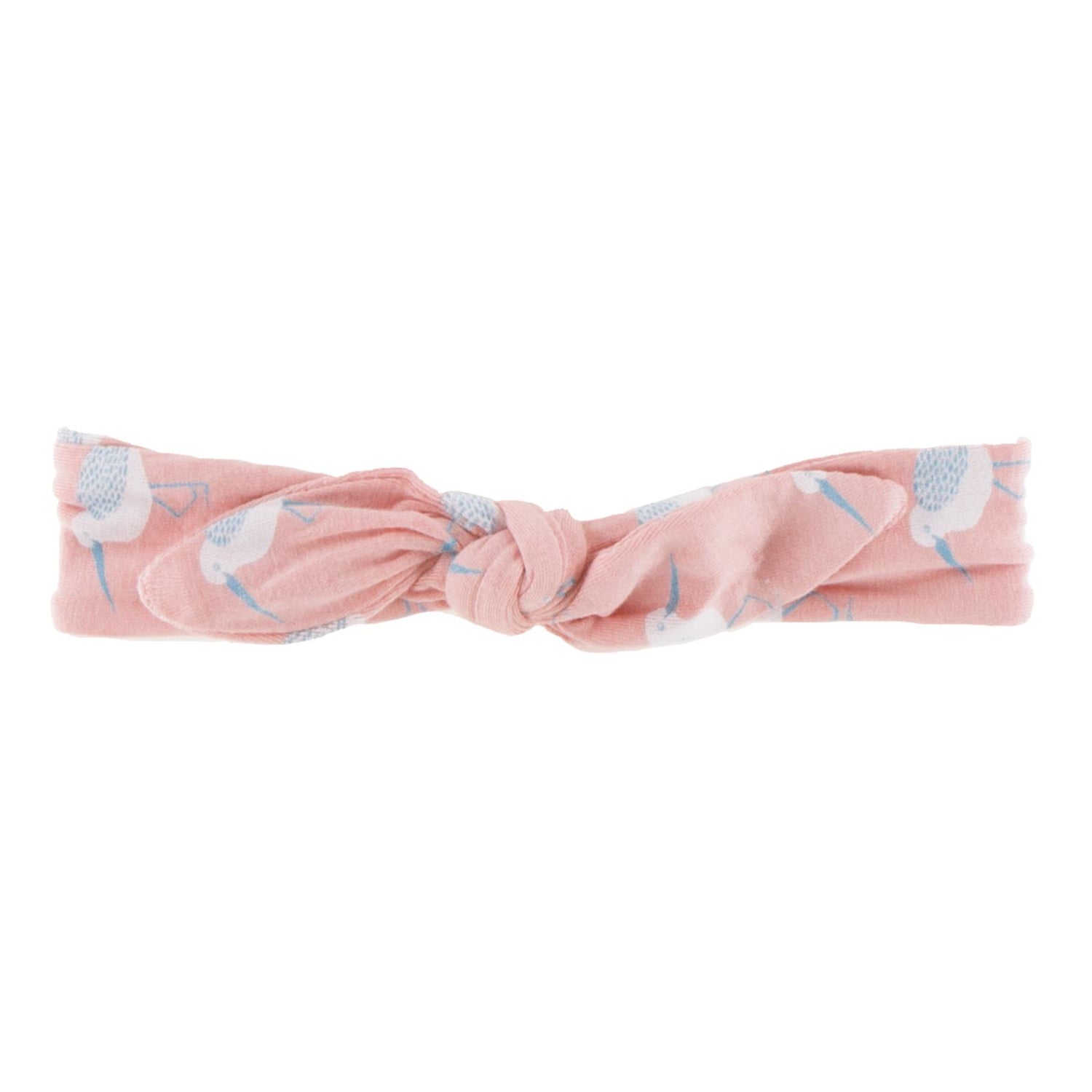 Print Bow Headband in Blush Sandpiper (195852)