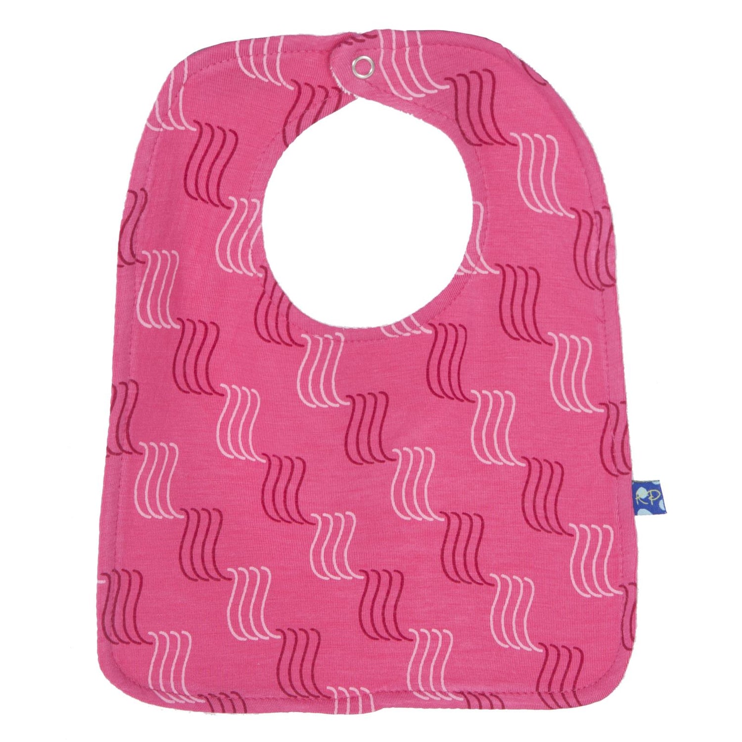 Single Bib in Winter Rose Waterfall