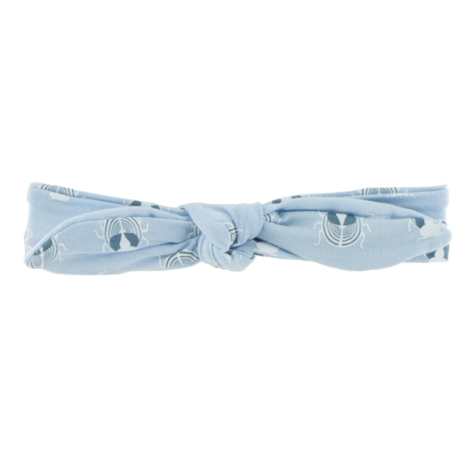 Print Bow Headband in Pond Scarab (195202)