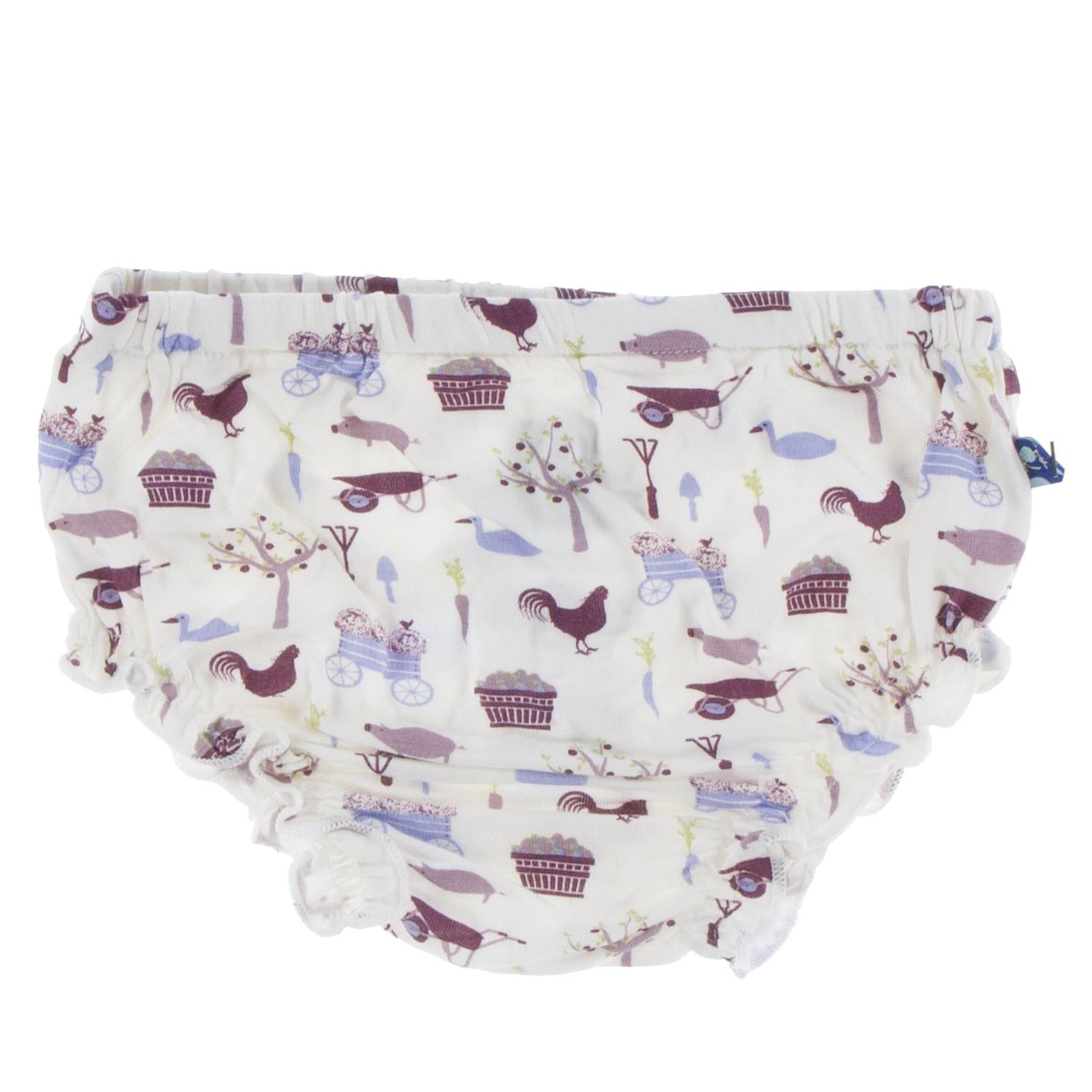 Print Bloomers in Girl Natural Farm