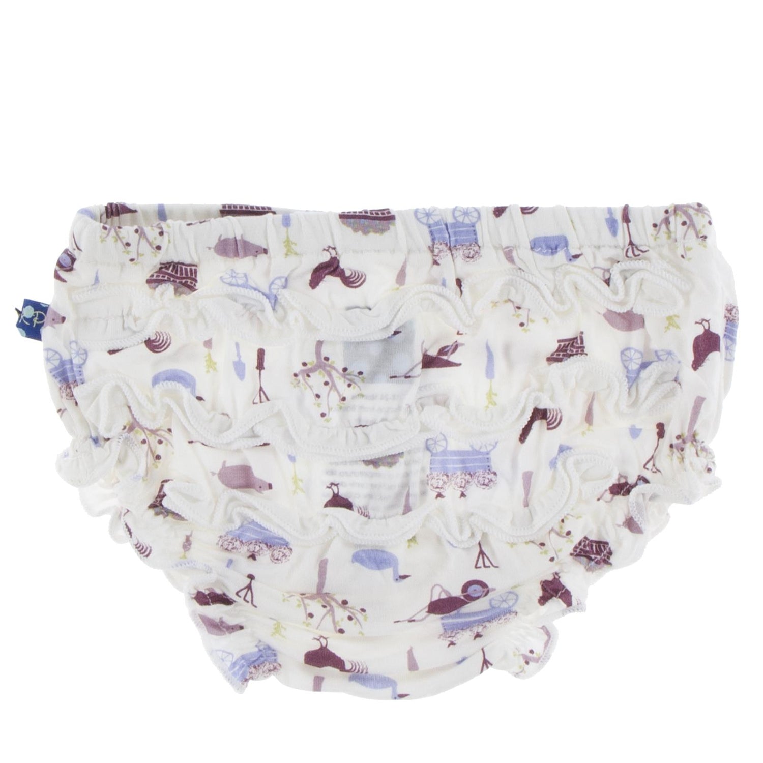 Print Bloomers in Girl Natural Farm