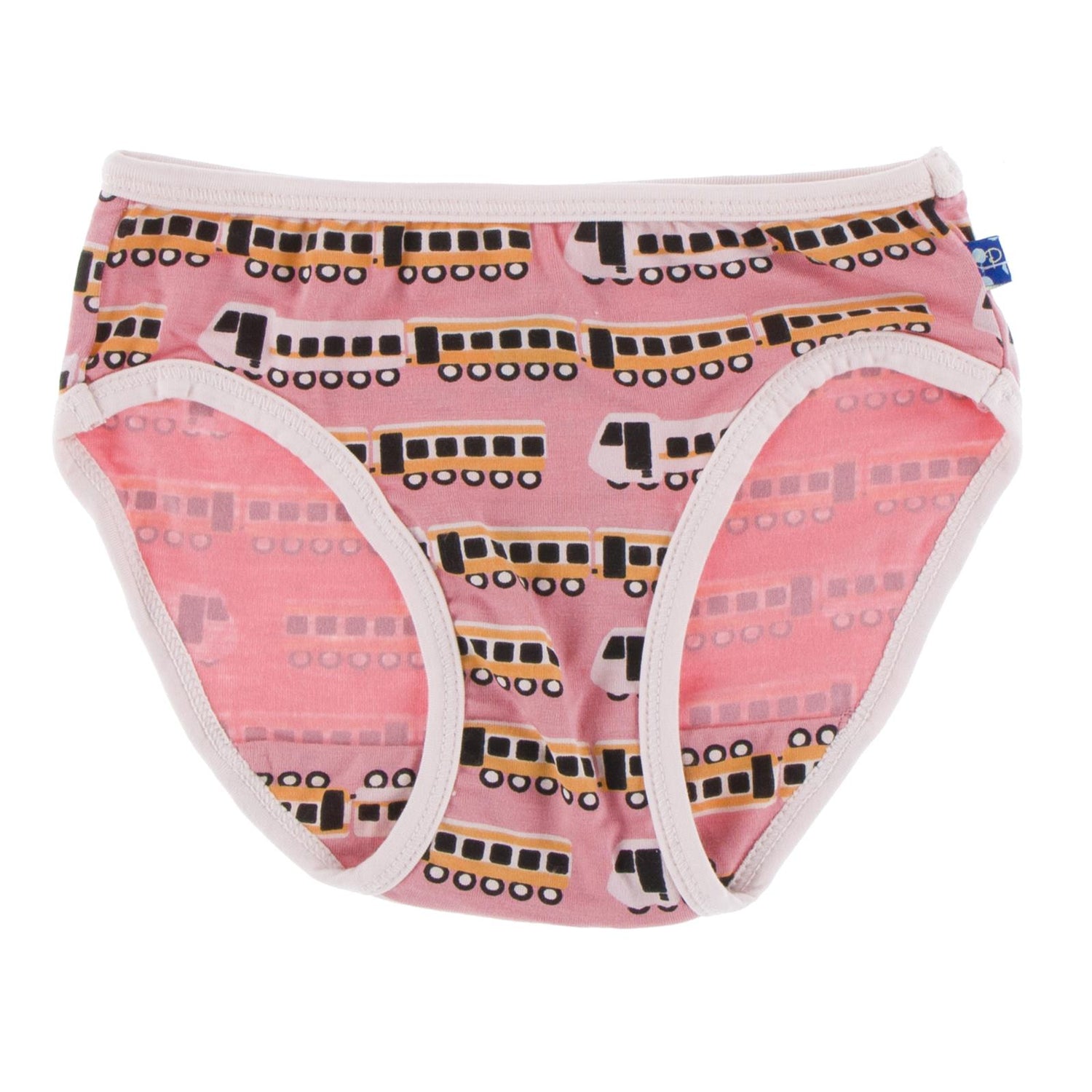 Print Girl Underwear in Desert Rose Indian Train with Macaroon