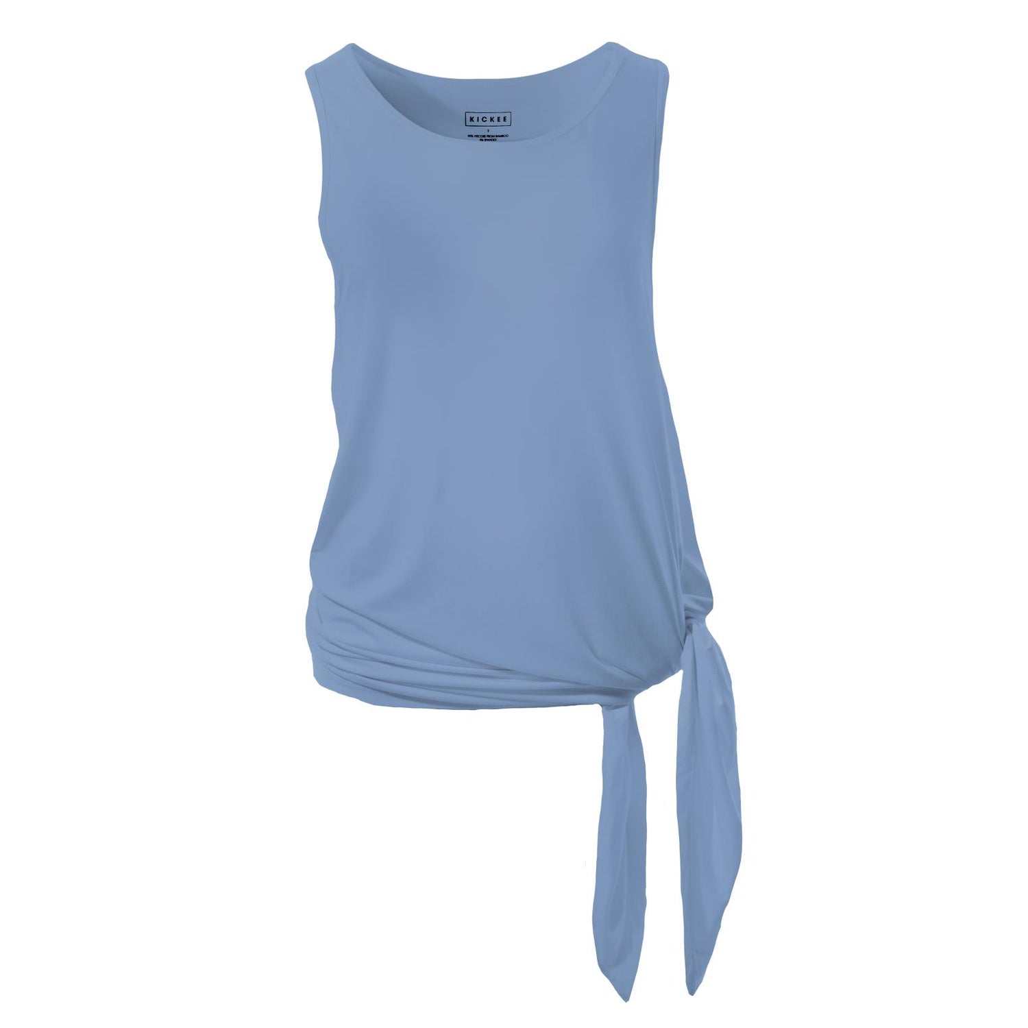 Women's Side-Tailed Tank Tunic in Dream Blue