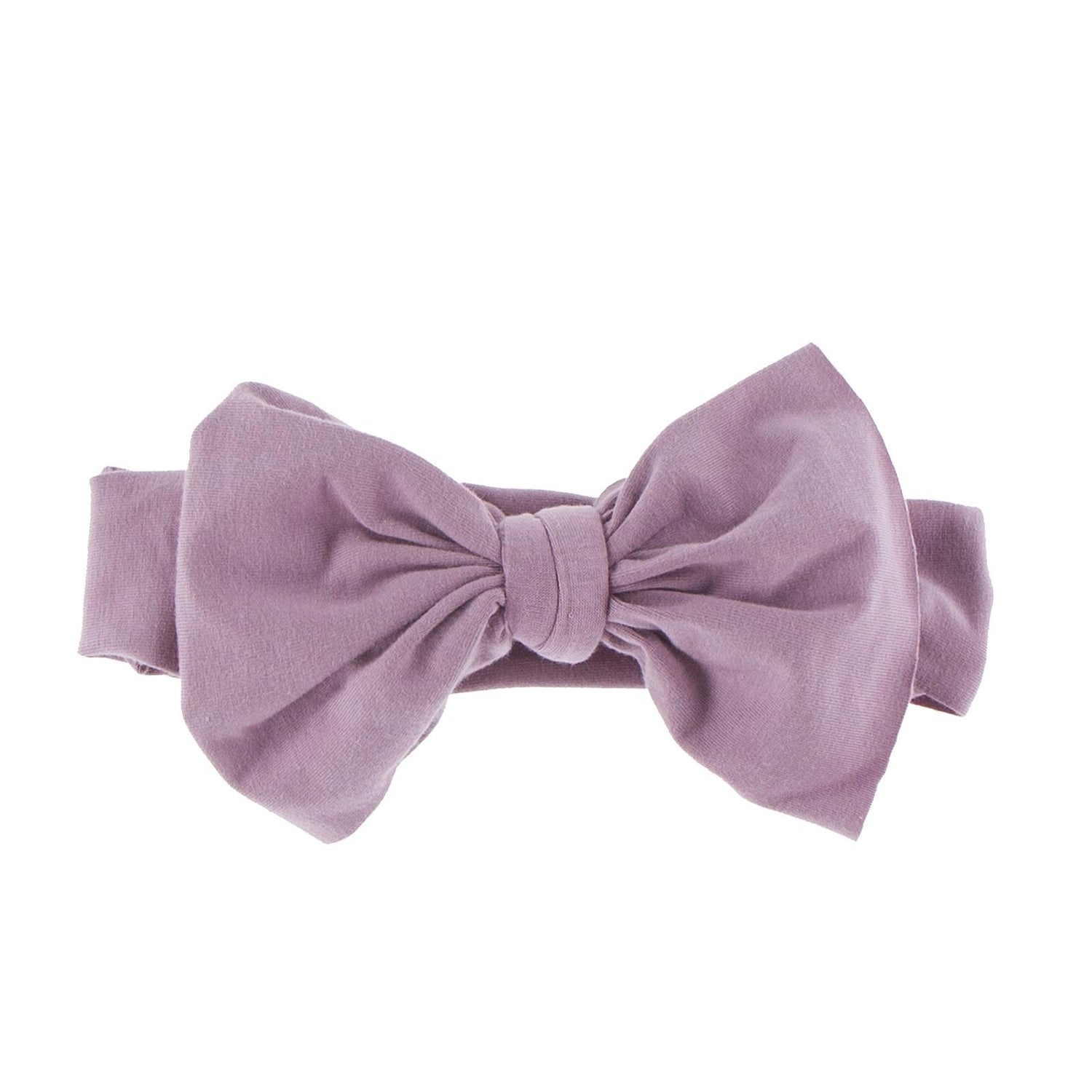 Luxe Head Wrap with Bow in Pegasus (358957)