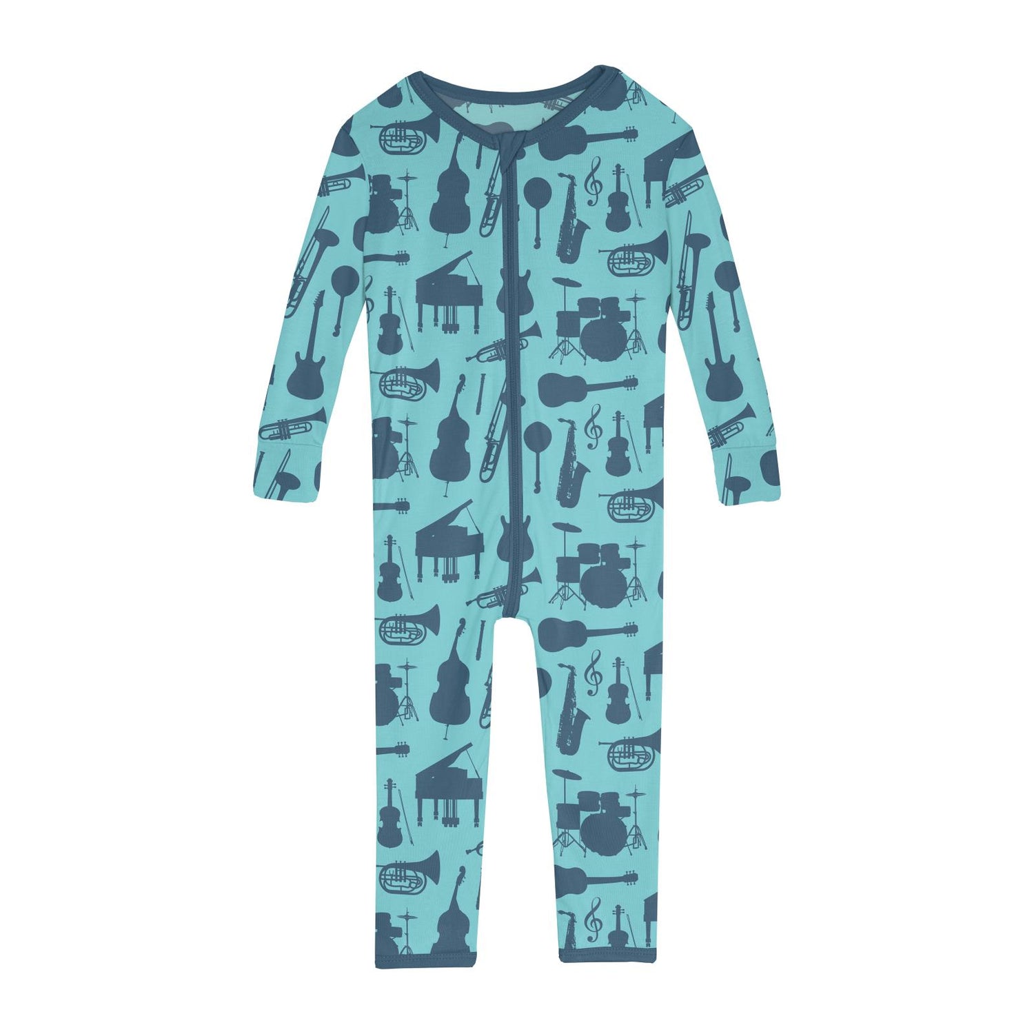 Print Convertible Sleeper with Zipper in Iceberg Jazz Band (341001)