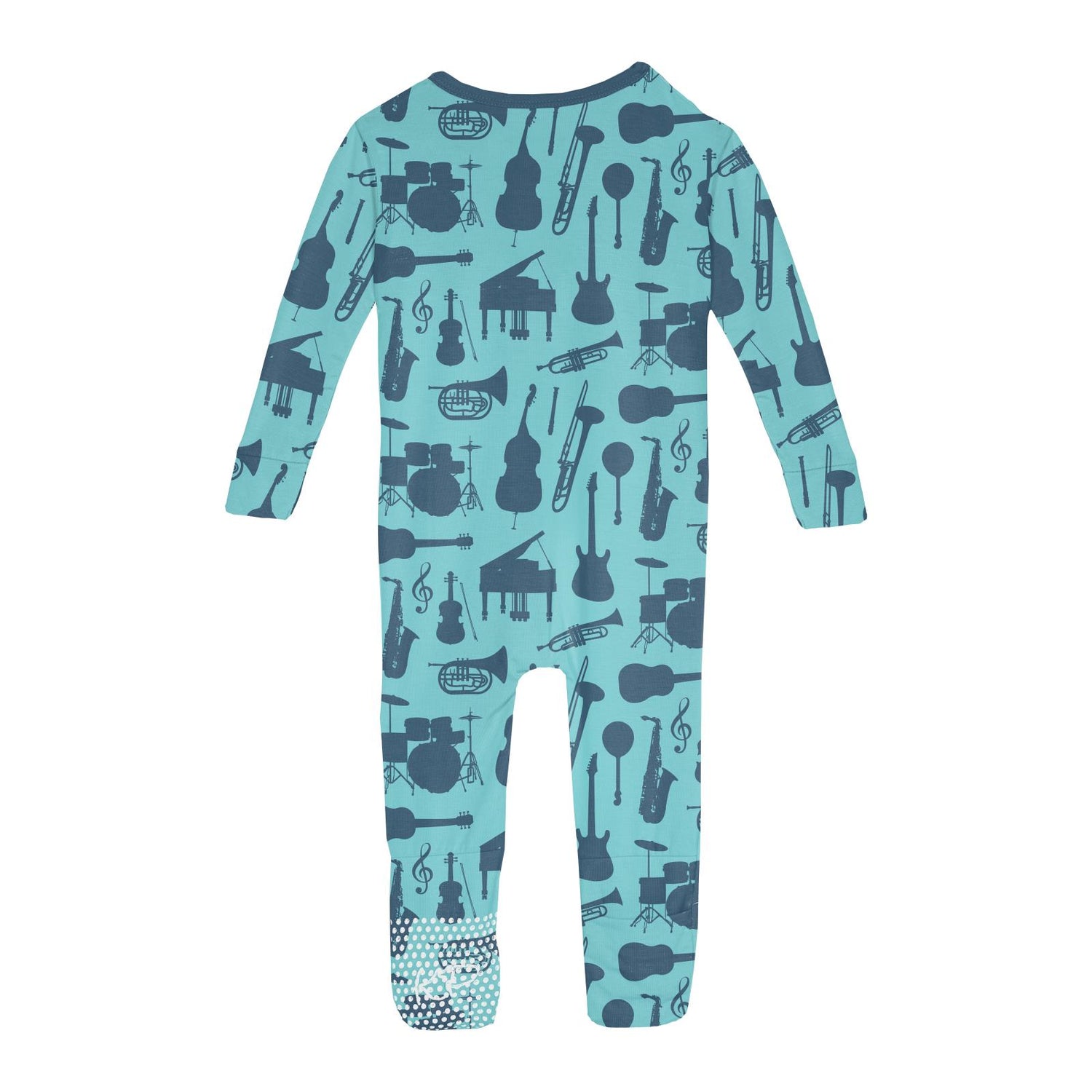 Print Convertible Sleeper with Zipper in Iceberg Jazz Band (341003)