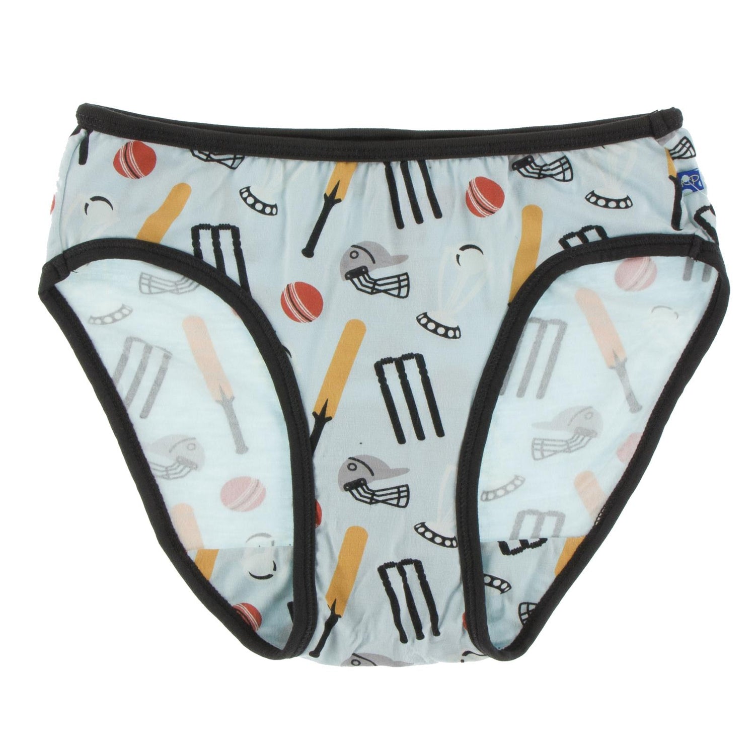 Print Girl Underwear in Spring Sky Cricket with Zebra