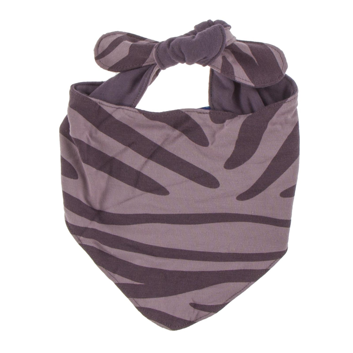 Print Dog Bandana in Elderberry Zebra Print