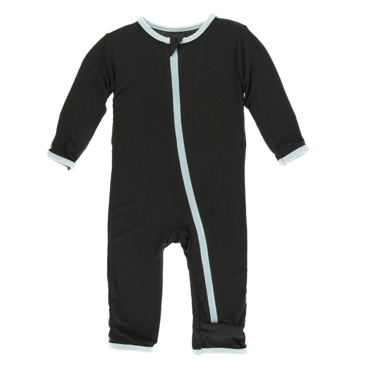 Coverall with Zipper in Zebra with Spring Sky