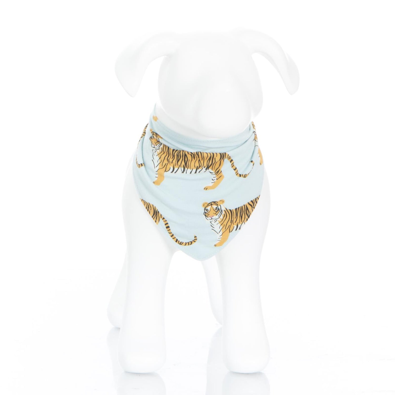 Print Dog Bandana in Spring Sky Tiger