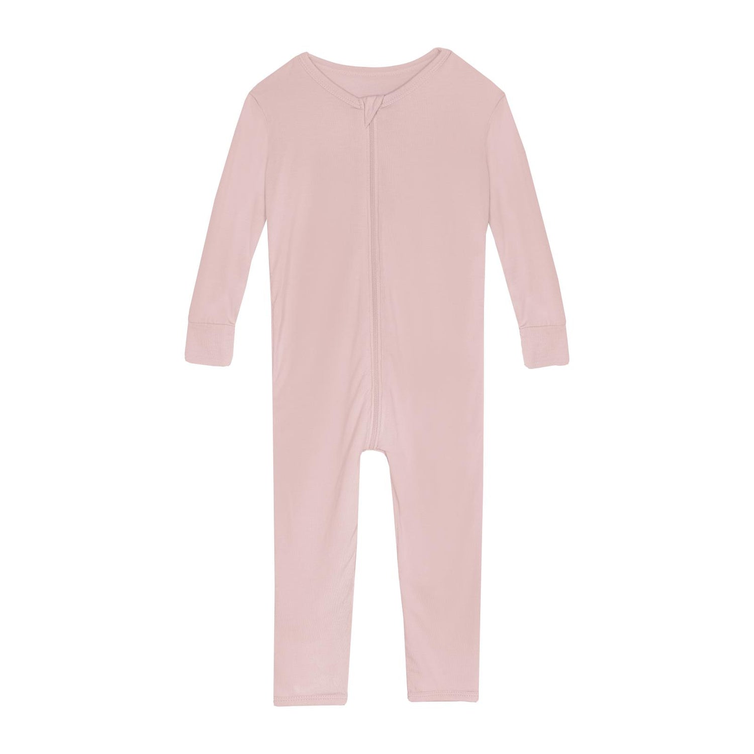 Convertible Sleeper with Zipper in Baby Rose