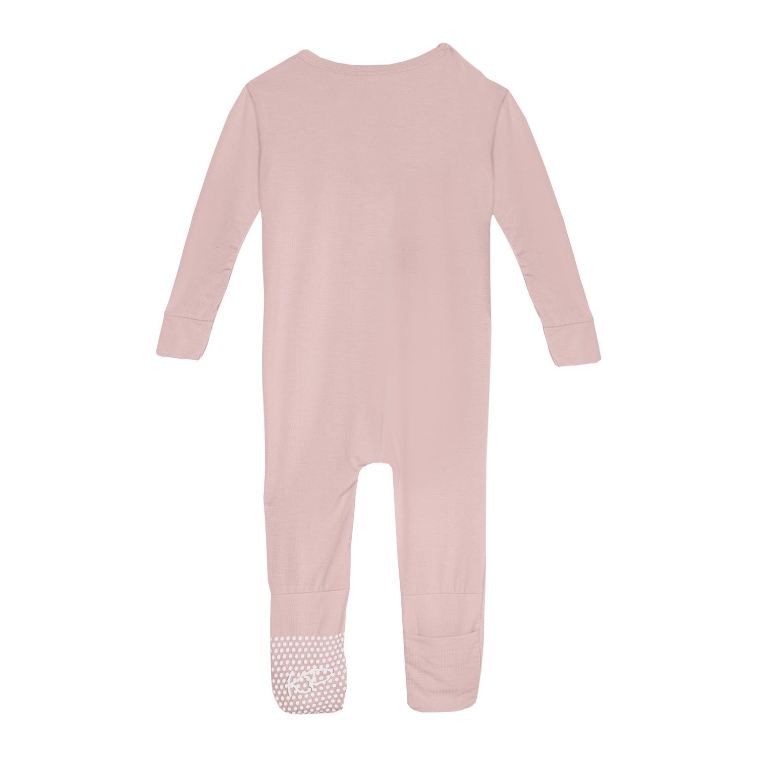 Convertible Sleeper with Zipper in Baby Rose
