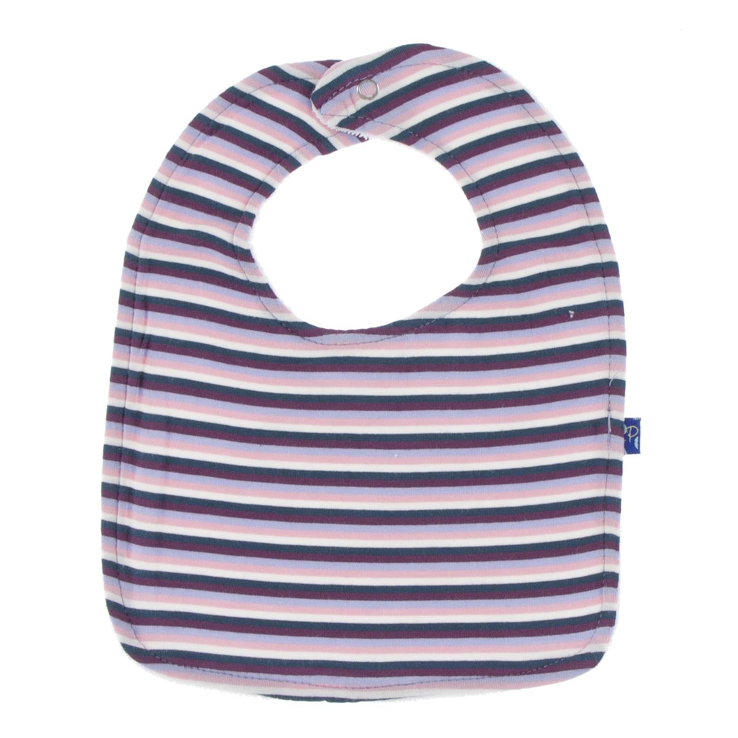 Single Bib in Girl Anniversary Stripe