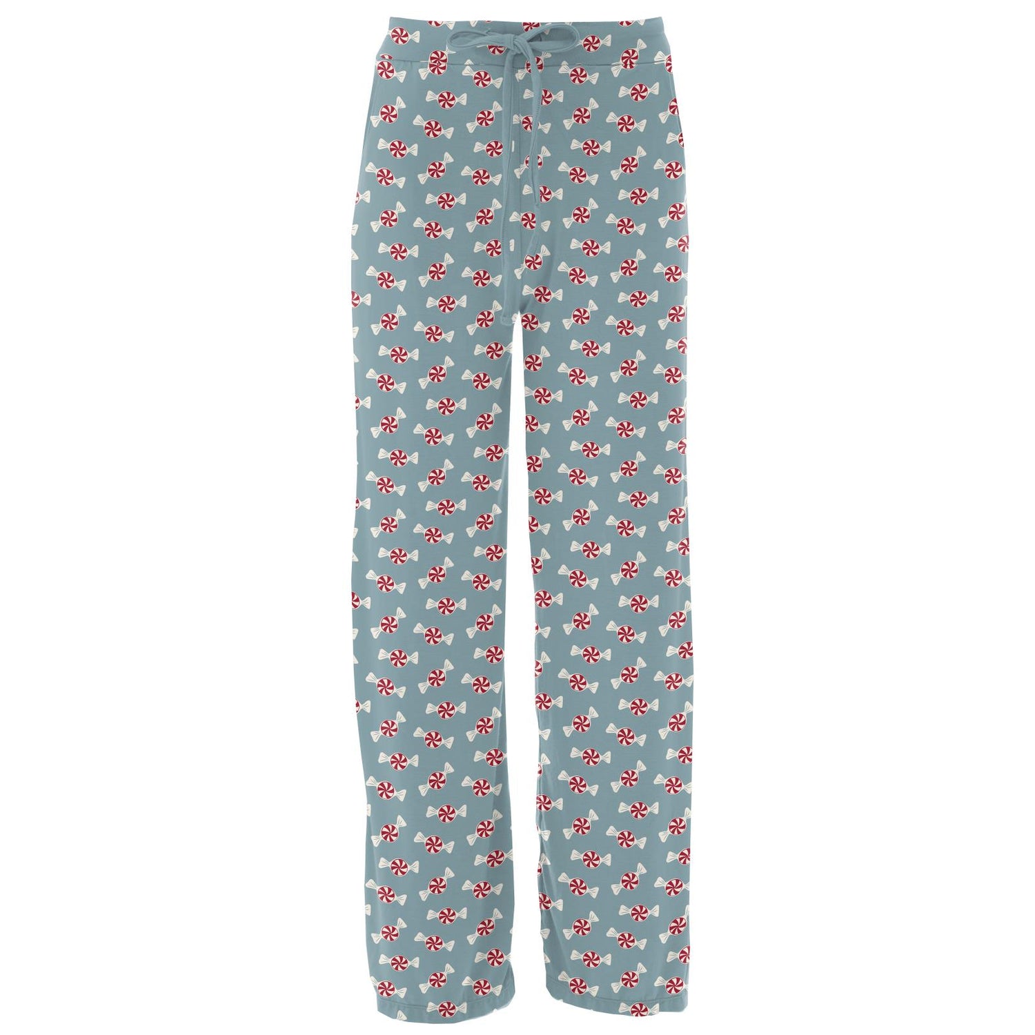 Women's Print Lounge Pants in Stormy Sea Peppermints