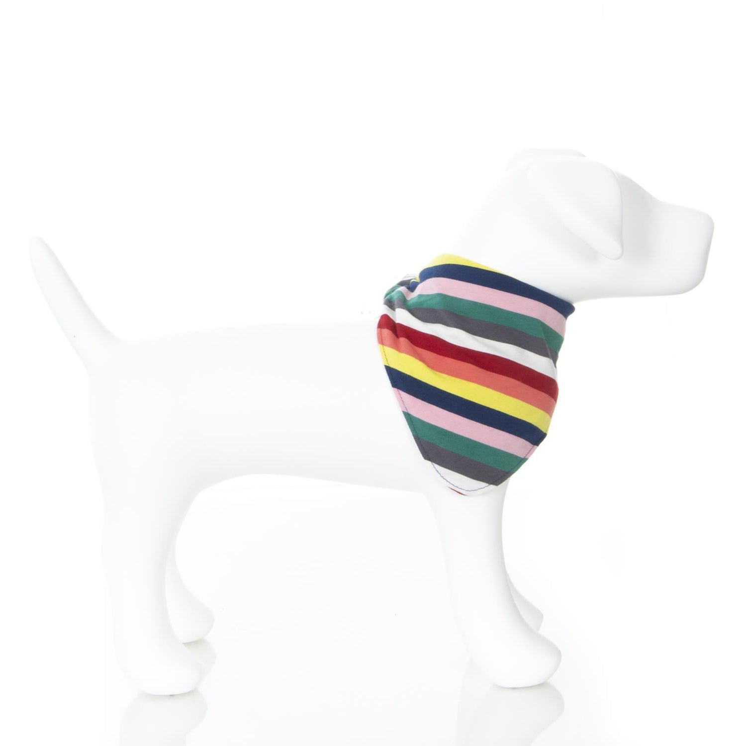 Print Dog Bandana in Bright London Stripe