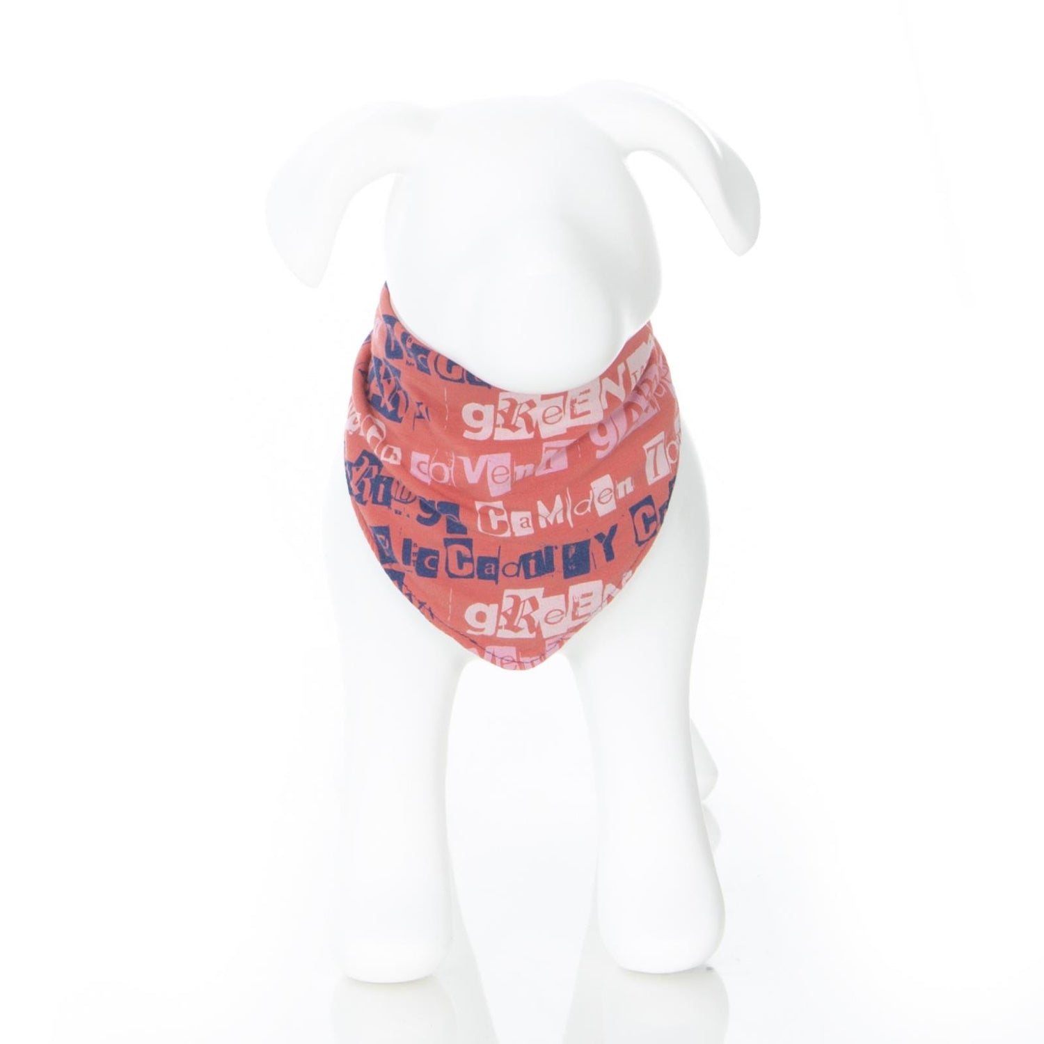 Print Dog Bandana in English Rose London Towns